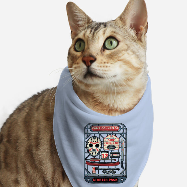 Friday Kit-Cat-Bandana-Pet Collar-glitchygorilla