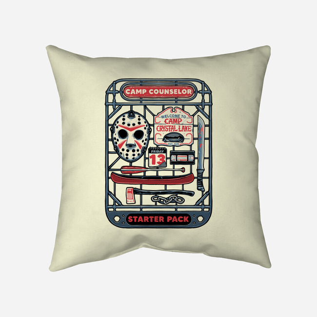 Friday Kit-None-Non-Removable Cover w Insert-Throw Pillow-glitchygorilla