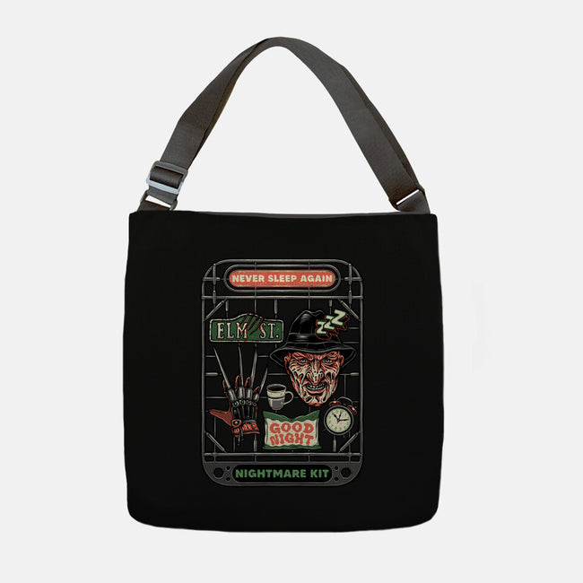 Nightmare Kit-None-Adjustable Tote-Bag-glitchygorilla