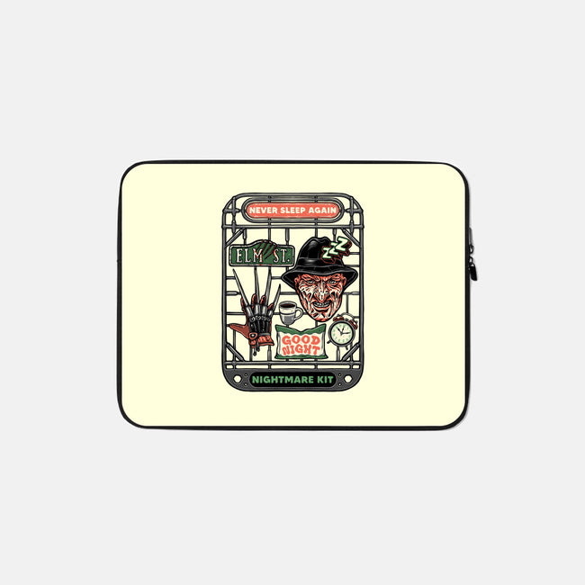 Nightmare Kit-None-Zippered-Laptop Sleeve-glitchygorilla