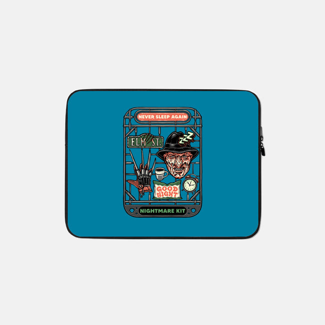 Nightmare Kit-None-Zippered-Laptop Sleeve-glitchygorilla