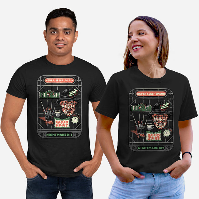 Nightmare Kit-Unisex-Basic-Tee-glitchygorilla