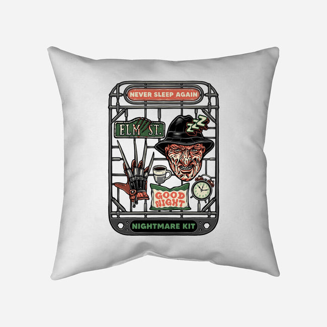 Nightmare Kit-None-Non-Removable Cover w Insert-Throw Pillow-glitchygorilla