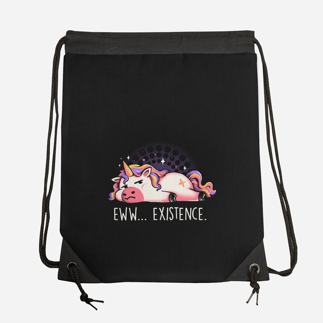 Eww Existence-None-Drawstring-Bag-eduely