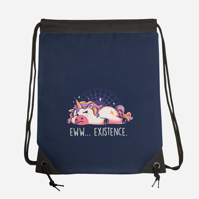 Eww Existence-None-Drawstring-Bag-eduely