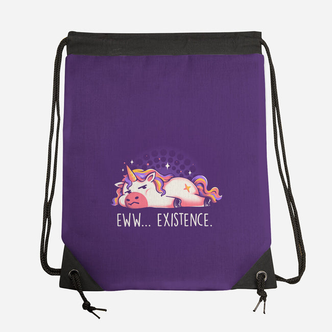 Eww Existence-None-Drawstring-Bag-eduely