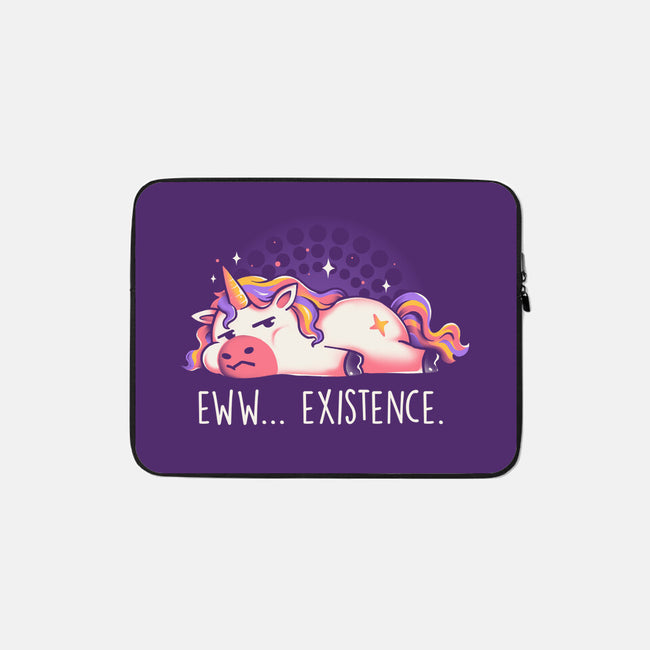 Eww Existence-None-Zippered-Laptop Sleeve-eduely