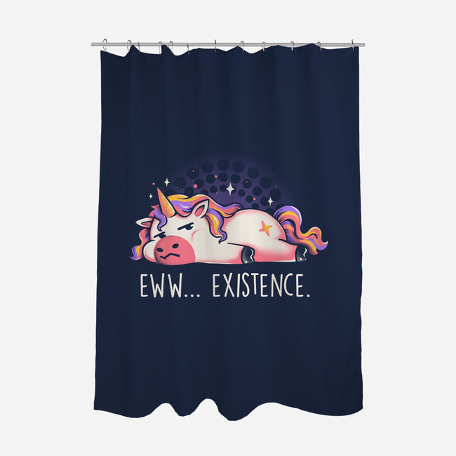 Eww Existence-None-Polyester-Shower Curtain-eduely