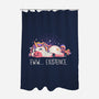 Eww Existence-None-Polyester-Shower Curtain-eduely