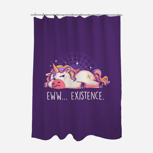 Eww Existence-None-Polyester-Shower Curtain-eduely