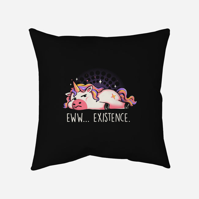 Eww Existence-None-Removable Cover w Insert-Throw Pillow-eduely