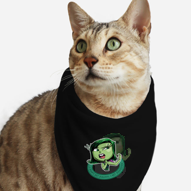 I'm Disgusted-Cat-Bandana-Pet Collar-panicking_bat