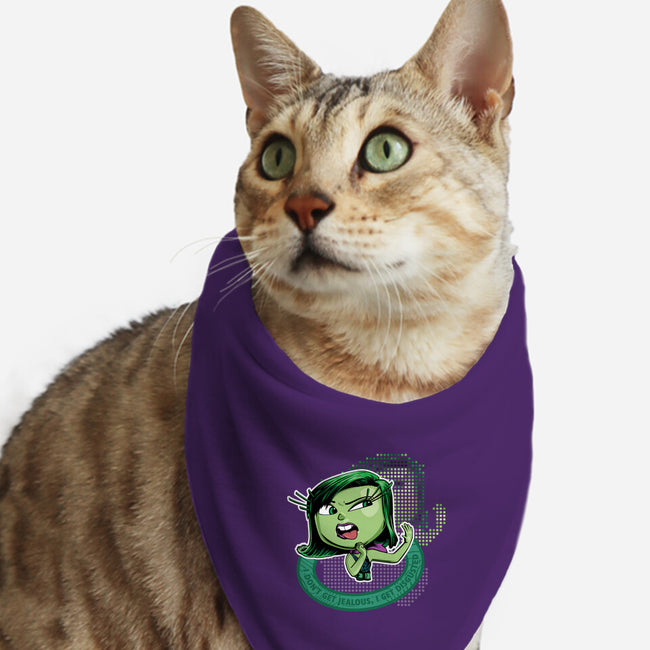 I'm Disgusted-Cat-Bandana-Pet Collar-panicking_bat