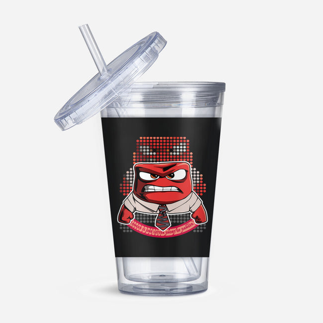 Anger Is Short-None-Acrylic Tumbler-Drinkware-panicking_bat