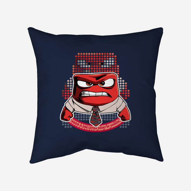 Anger Is Short-None-Removable Cover w Insert-Throw Pillow-panicking_bat