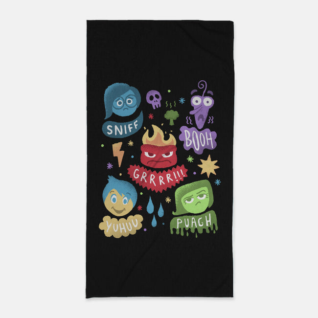 Colourful Mind-None-Beach-Towel-paulagarcia