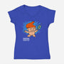 Nineties Never Old-Womens-V-Neck-Tee-krisren28