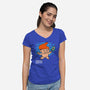 Nineties Never Old-Womens-V-Neck-Tee-krisren28