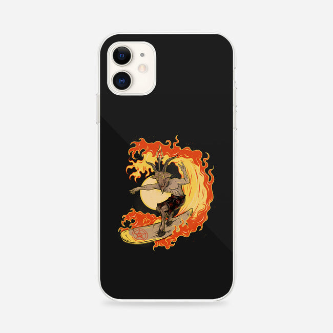 Surfing With The Devil-iPhone-Snap-Phone Case-Green Devil