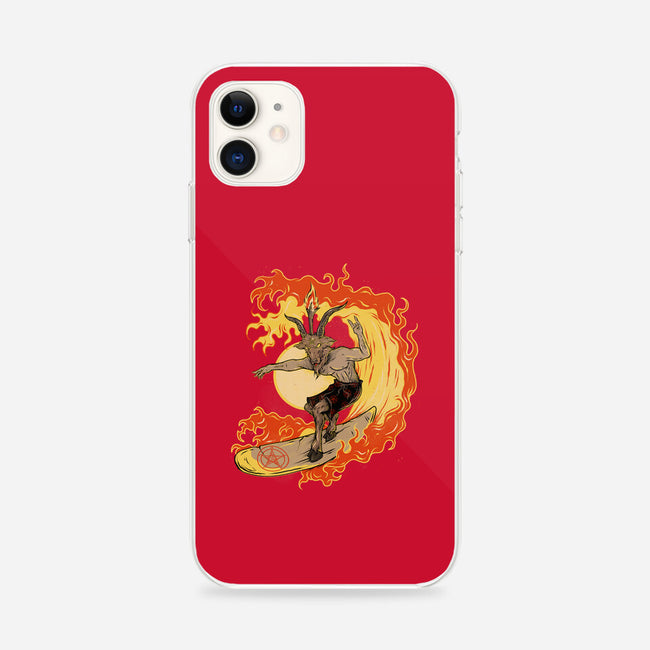 Surfing With The Devil-iPhone-Snap-Phone Case-Green Devil