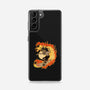 Surfing With The Devil-Samsung-Snap-Phone Case-Green Devil