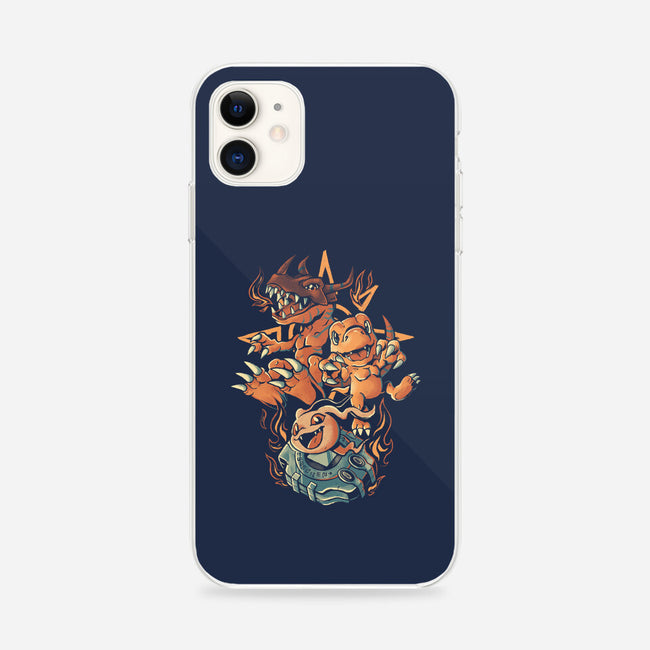 Digital Dino Evolution-iPhone-Snap-Phone Case-Arigatees