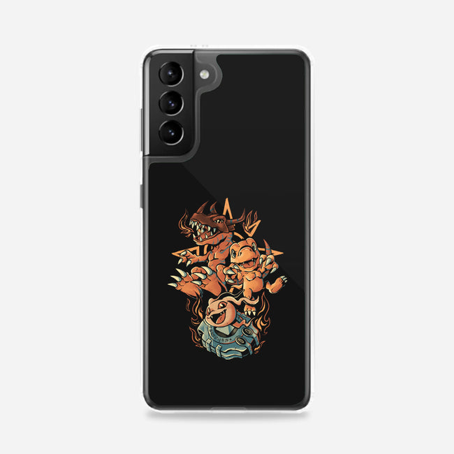 Digital Dino Evolution-Samsung-Snap-Phone Case-Arigatees