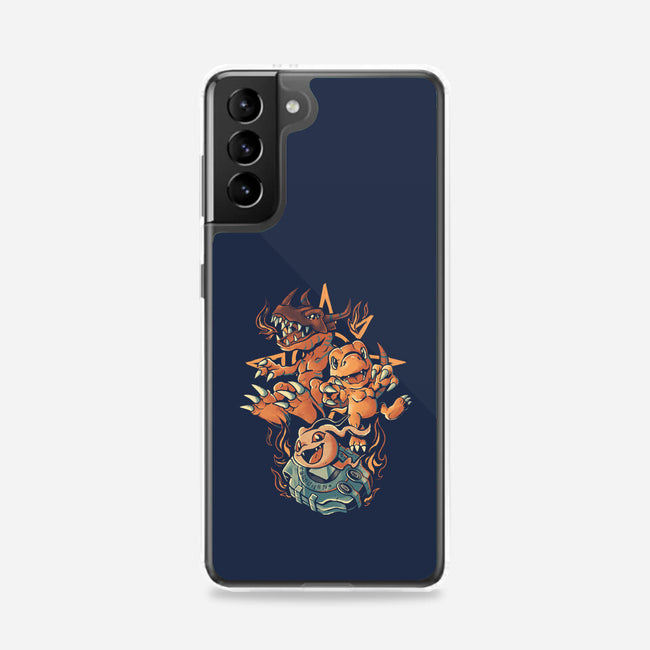 Digital Dino Evolution-Samsung-Snap-Phone Case-Arigatees