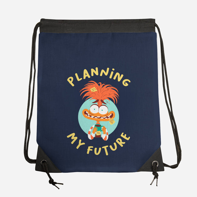 Planning My Future-None-Drawstring-Bag-paulagarcia