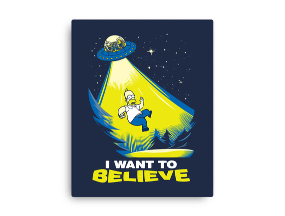 I Want To Believe