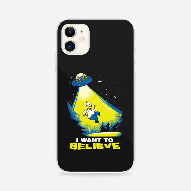 I Want To Believe-iPhone-Snap-Phone Case-dalethesk8er