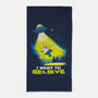 I Want To Believe-None-Beach-Towel-dalethesk8er