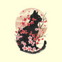 Black Sakura-Dog-Bandana-Pet Collar-dandingeroz