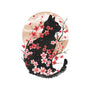 Black Sakura-Cat-Basic-Pet Tank-dandingeroz