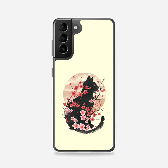 Black Sakura-Samsung-Snap-Phone Case-dandingeroz