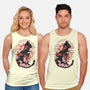 Black Sakura-Unisex-Basic-Tank-dandingeroz