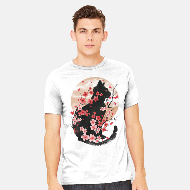 Black Sakura-Mens-Heavyweight-Tee-dandingeroz