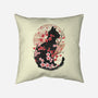 Black Sakura-None-Non-Removable Cover w Insert-Throw Pillow-dandingeroz