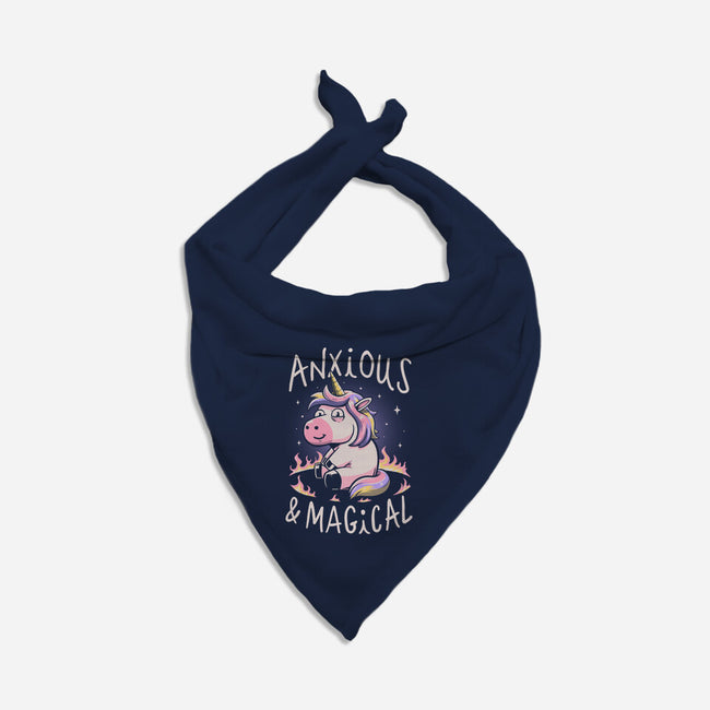 Anxious But Magical-Dog-Bandana-Pet Collar-koalastudio