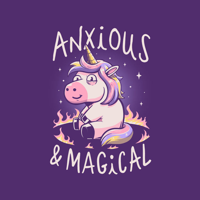 Anxious But Magical-Unisex-Crew Neck-Sweatshirt-koalastudio