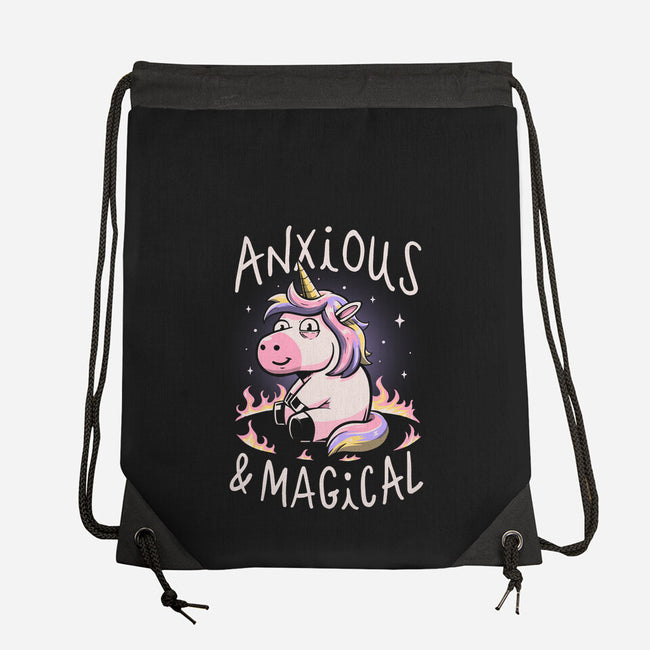 Anxious But Magical-None-Drawstring-Bag-koalastudio