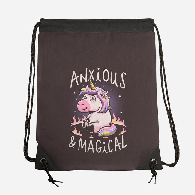 Anxious But Magical-None-Drawstring-Bag-koalastudio