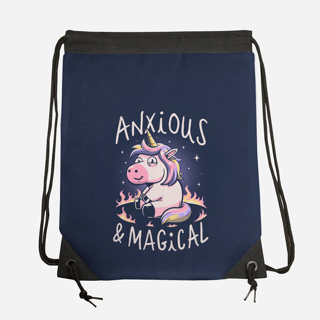 Anxious But Magical-None-Drawstring-Bag-koalastudio