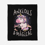 Anxious But Magical-None-Fleece-Blanket-koalastudio