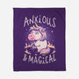 Anxious But Magical-None-Fleece-Blanket-koalastudio