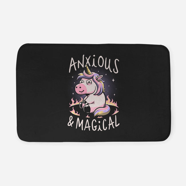 Anxious But Magical-None-Memory Foam-Bath Mat-koalastudio