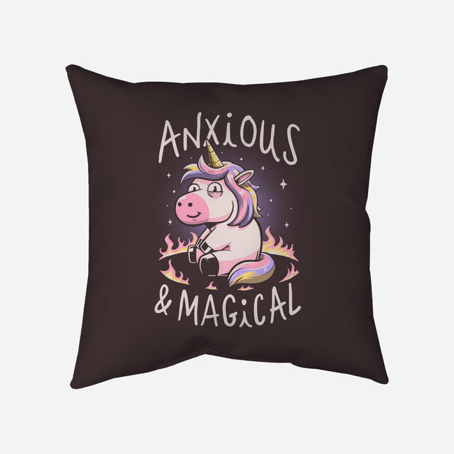 Anxious But Magical-None-Removable Cover-Throw Pillow-koalastudio