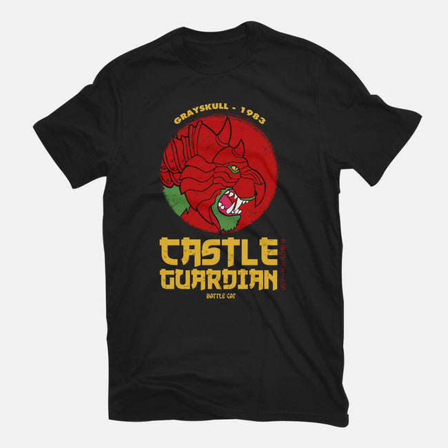 Castle Guardian-Unisex-Basic-Tee-Melonseta