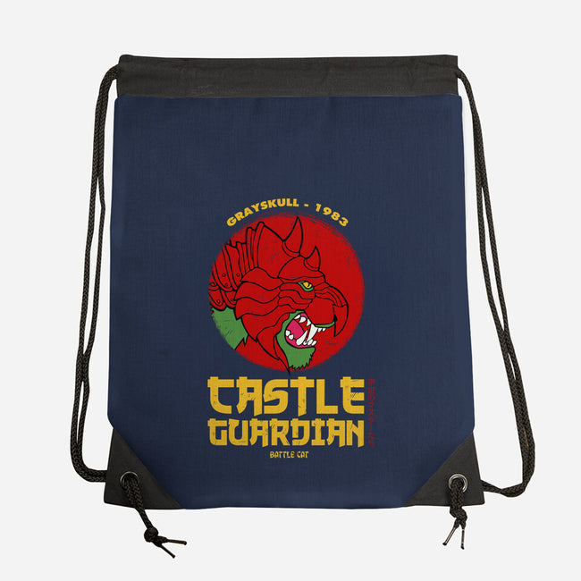 Castle Guardian-None-Drawstring-Bag-Melonseta