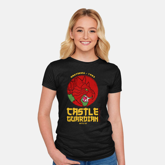 Castle Guardian-Womens-Fitted-Tee-Melonseta